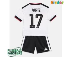 Deutschland Florian Wirtz #17 Replik Heimtrikot Kinder WM 2026 Kurzarm (+ Kurze Hosen)